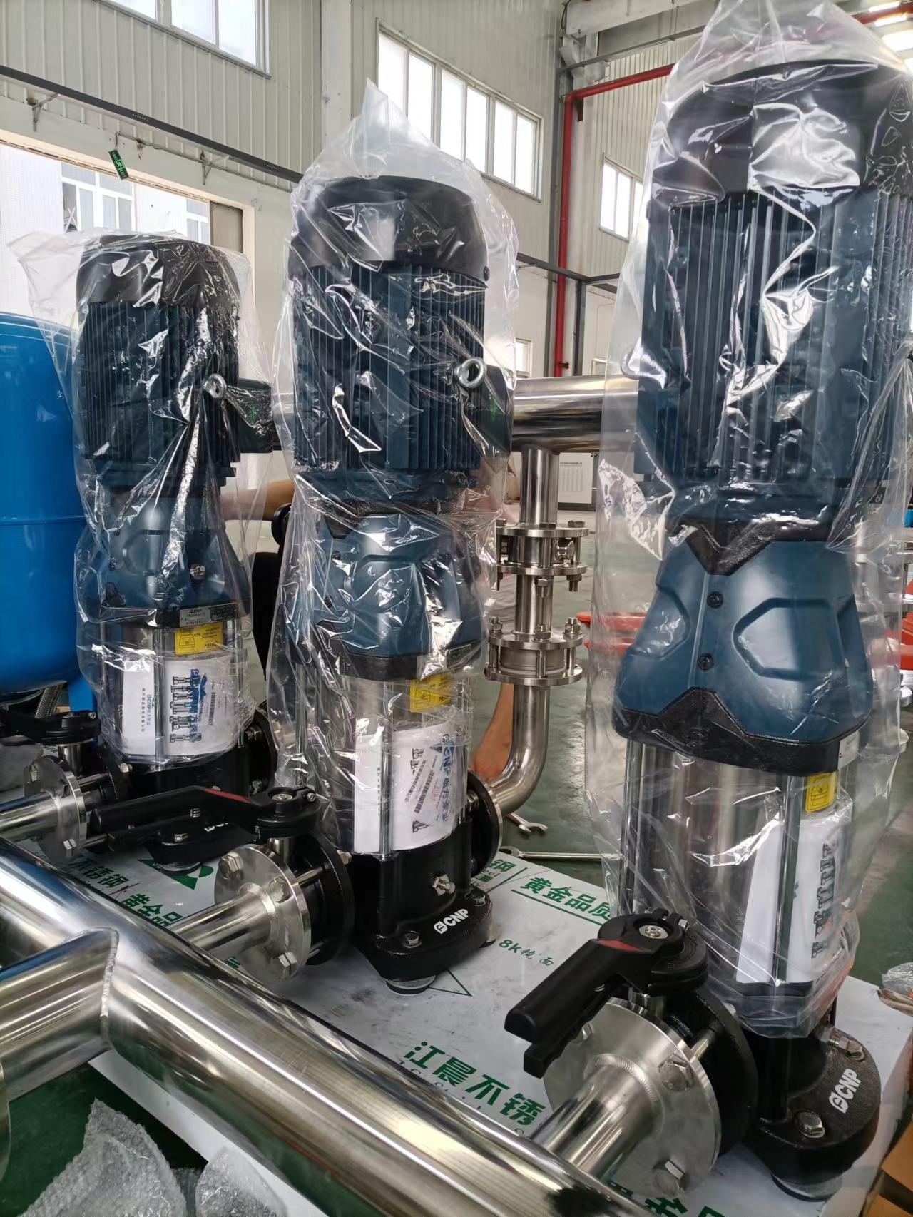 Yu Water's secondary pressurization and non negative pressure pressurization equipment in daily variable frequency and constant pressure water supply equipment