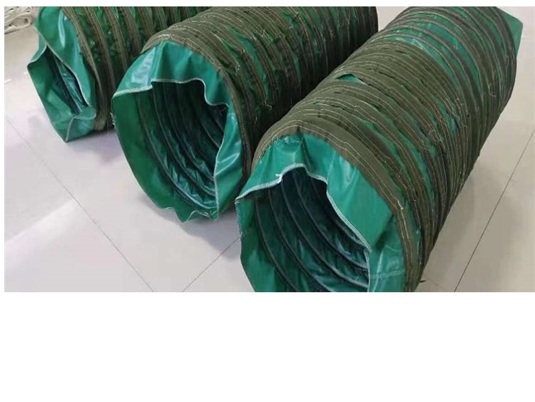 Engineering ventilation, exhaust, expansion and contraction soft fabric pipes, tunnels, mining ships, flame-retardant and anti-static canvas air ducts