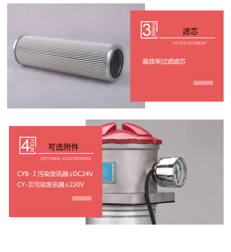 Dongfeng Filter RFA/Return/Suction Filter Assembly Filter Element Oil Filter Hydraulic Filter RFA-160X10