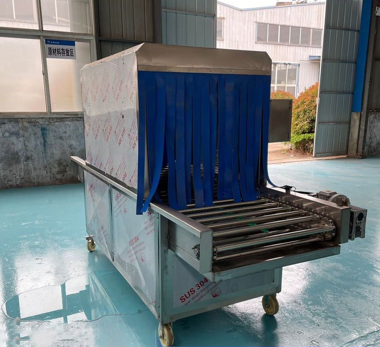 Express package sterilizer Food outer packaging box disinfection all-in-one machine Seafood foam box disinfection machine equipment