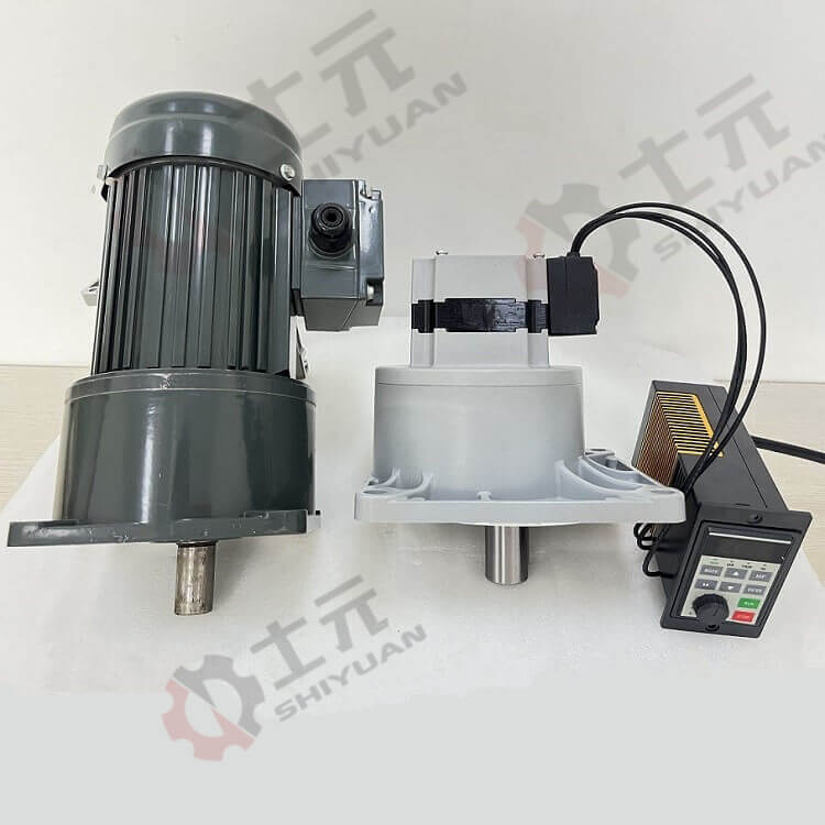 A 220V permanent magnet DC reduction motor with a 200W/200 ratio for rotary hotpot reducers