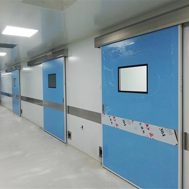 Anti radiation lead door manufacturer dental CT radiation department X-ray CT/DR room radiation protection door single open injury detection door