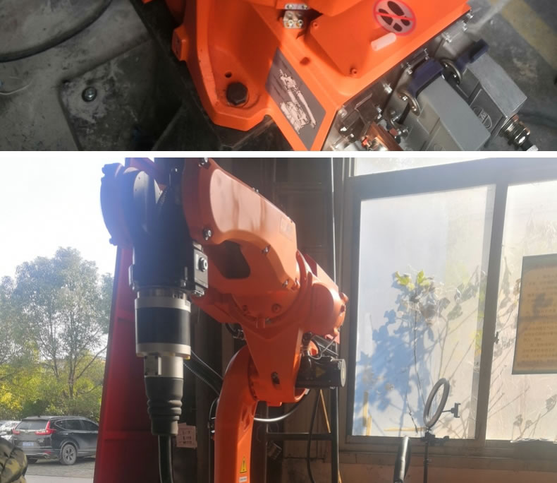 Welding robot replaces repetitive labor with 134 fixture argon arc welding gas shielded welding laser welding robot arm