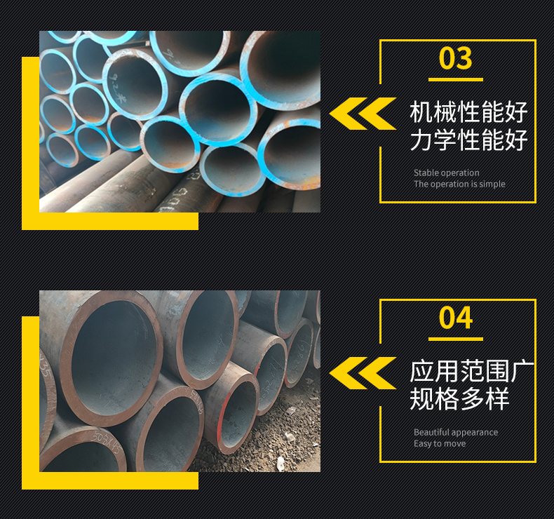 Shengde Xinmiao spot manufacturer with complete specifications of seamless steel pipe No. 20 and sufficient supply of Q345B steel pipes for fast delivery