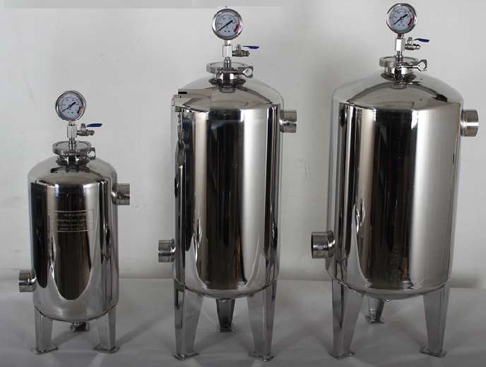 Stainless steel silicon phosphorus crystal tank descaling device, water softener, pre filter, boiler scale inhibitor dosing tank