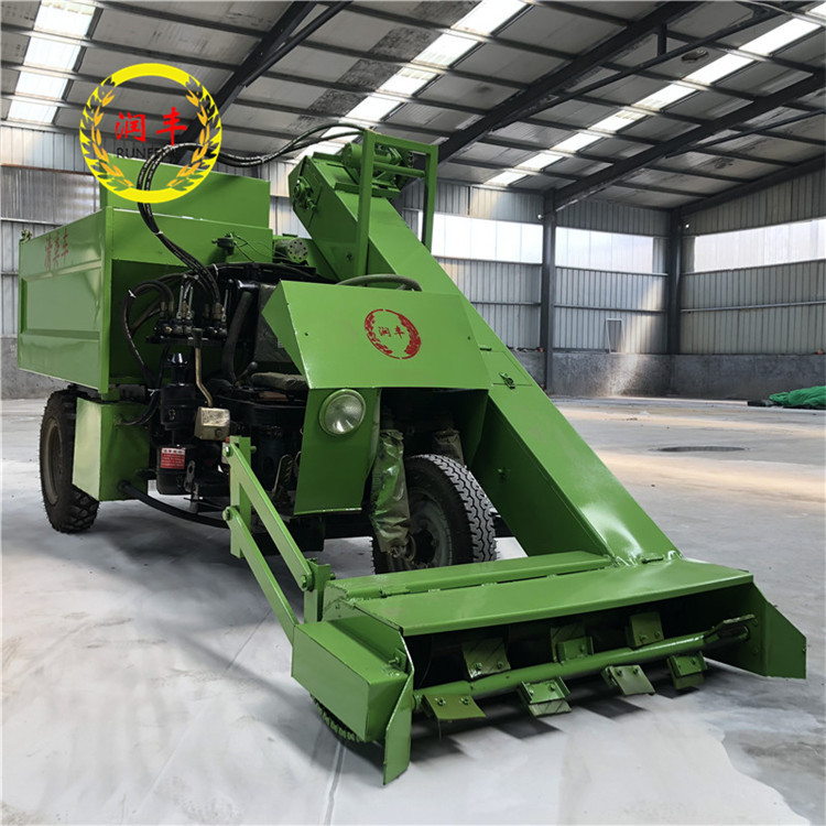 Four wheel drive manure removal truck for 10000 cattle farms, cow manure shovel manure removal truck for breeding farms, cow manure cleaning truck