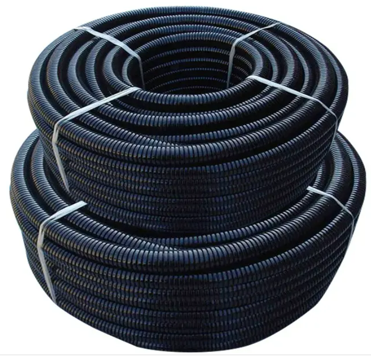 Jingze HDPE double wall corrugated plastic drainage pipe buried large diameter sewage pipe