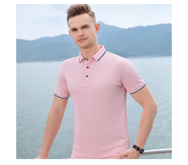 POLO Shirt Customized Workwear Summer Short Sleeve Polo T-shirt Customized Group Advertising Cultural Shirt Customized Logo