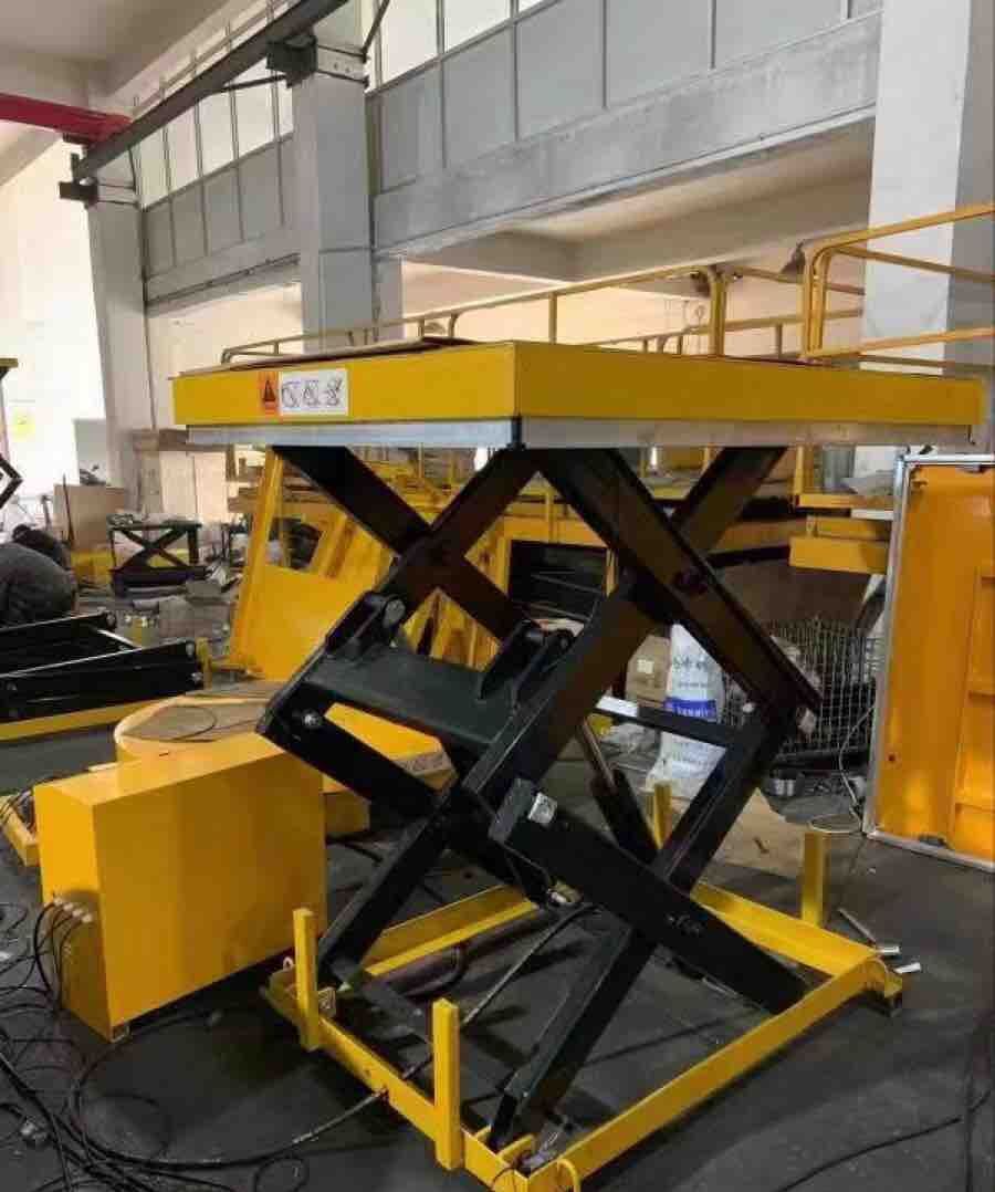 剪叉式1吨展览展台升降展示平台 固定式升降平台 电动液压升降机
