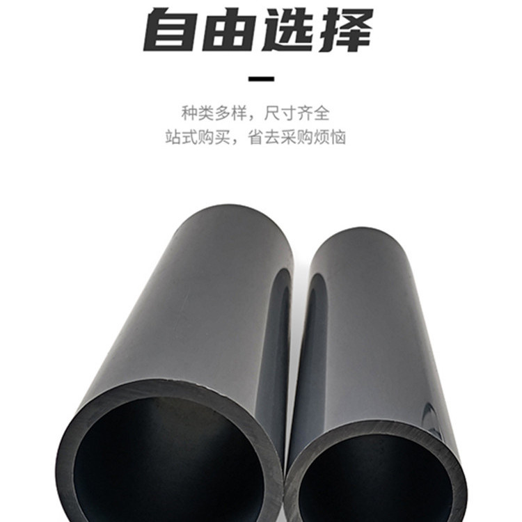 PVC-M water supply pipe supports customized water supply, irrigation, and drainage with high-quality and environmentally friendly materials