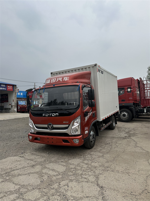 Foton Aoling 4m 2 Box truck 2m 1 inner diameter Cummins engine sales telephone