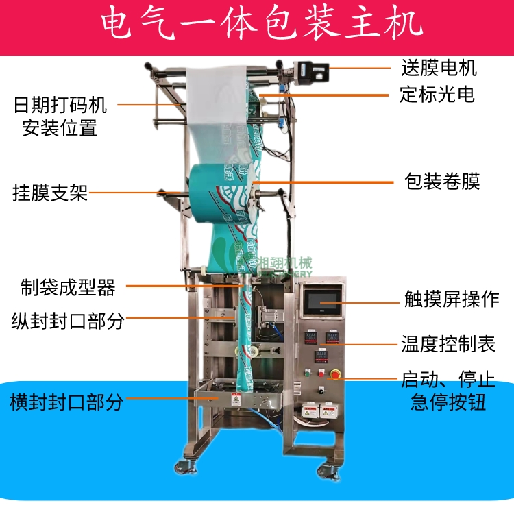 1kg sauce filling machine catering soup bag Chili oil washing liquid edible oil shampoo packaging machine