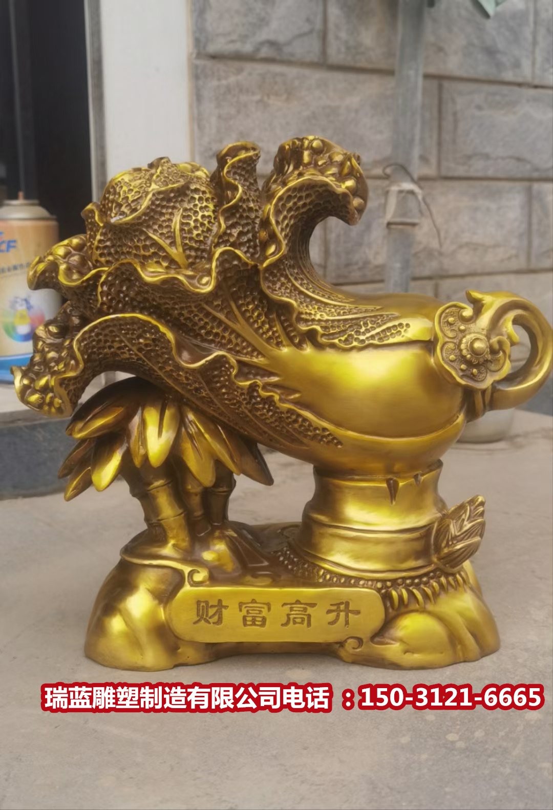 Copper Pixiu Sculpture Manufacturer All Copper Pixiu Town Animal Decoration Hotel Unit Entrance Large Pixiu Customization