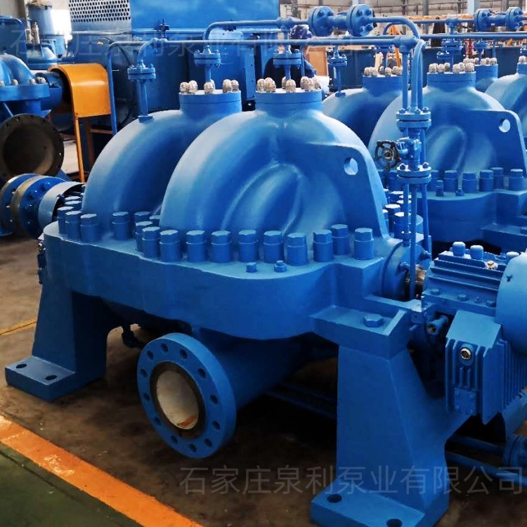 Double suction centrifugal pump with high head and large flow rate, single stage horizontal large-scale industrial seawater pumping, agricultural irrigation and flood prevention