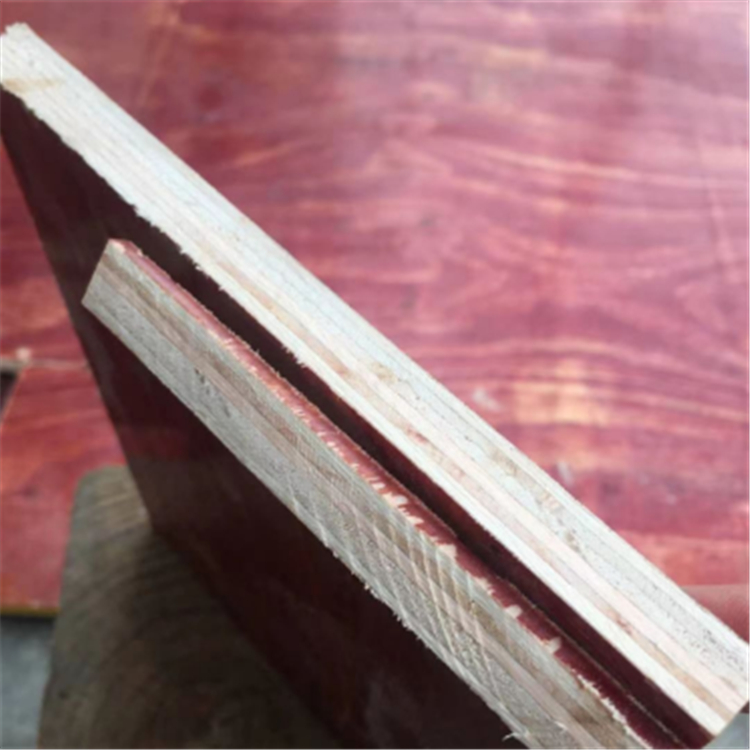 Wholesale of 1830 pine wood red board building formwork, high-rise road construction, bridge construction, subway tunnel laying, pouring and formwork engineering