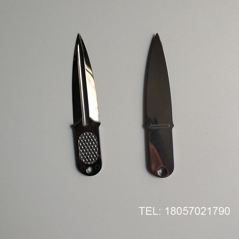 The manufacturer specializes in producing zirconia ceramic sharp and irregular black pointed polished precision blades for Pu'er tea knives