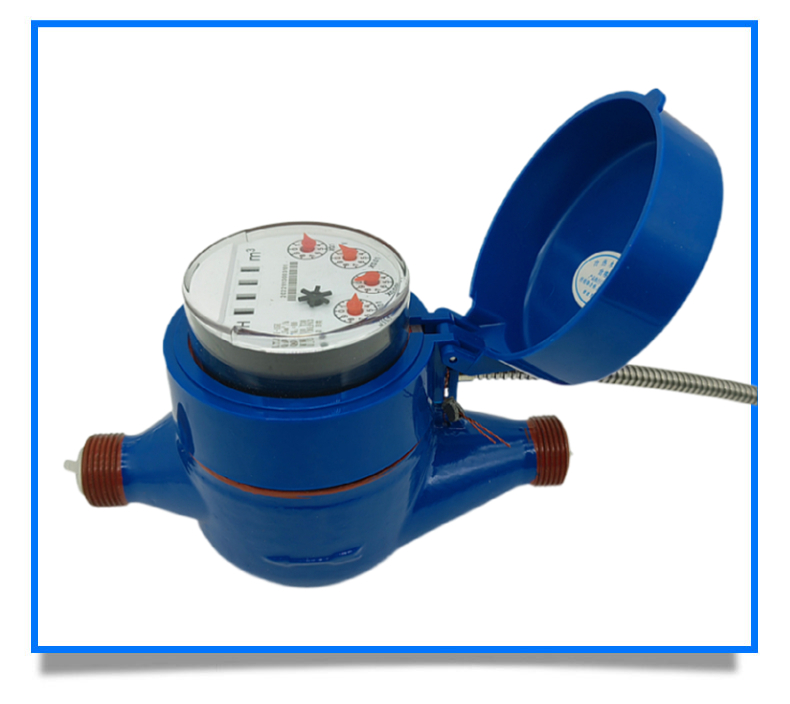 Yuxin Technology dry movement mechanical ductile iron photoelectric direct reading wired 485 remote transmission water meter DN15DN20