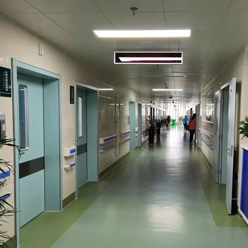 Hospital dedicated doors, patient rooms, doors with strong sealing, sturdy and durable wooden doors, steel airtight doors, can be customized by Hausen