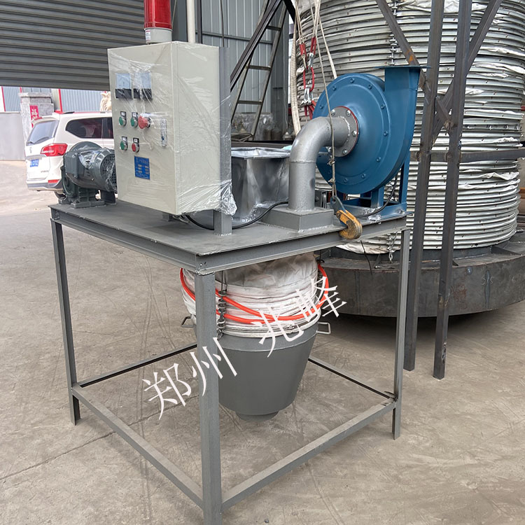 Zhaofeng Pneumatic Conveying Dry Powder Bulk Equipment Dust free Tank Car Machine Ash Warehouse Dry Discharger