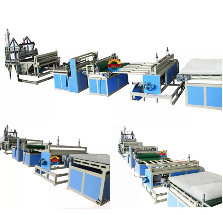 POE Polymer Ring Mattress Production Line Air Fiber Mattress Production Equipment Trent Machinery