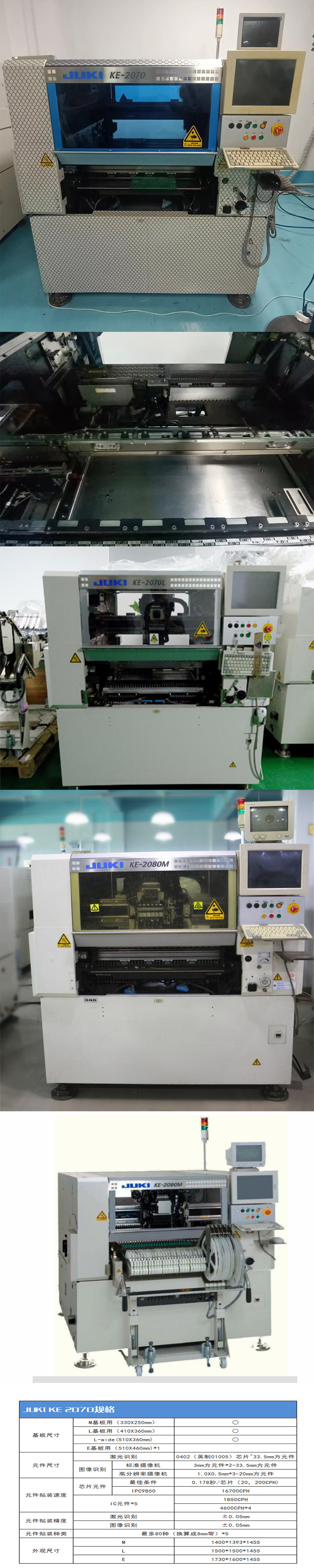 JUKI second-hand SMT machine 2080 series high-end SMT equipment directly supplied by Hengxiangwei