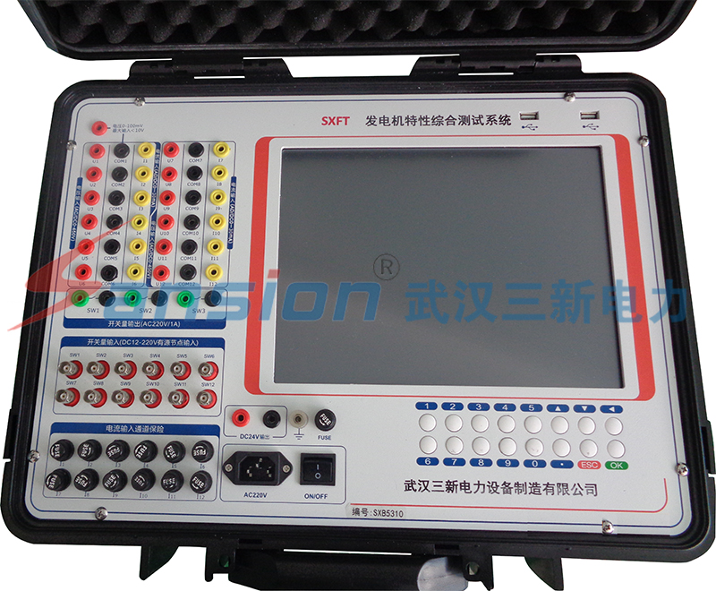 Manufacturer of high-voltage motor testing equipment for SXFT type generator characteristic comprehensive tester