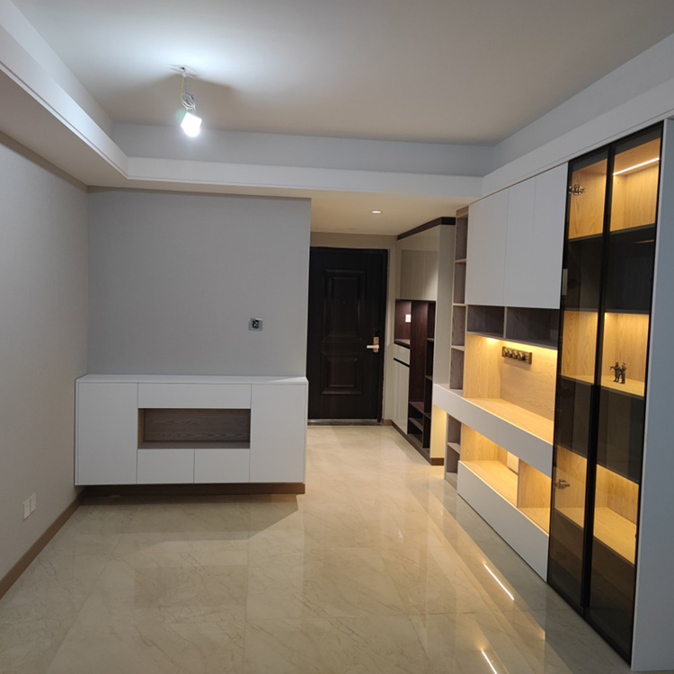 Professional customized production of wardrobes, cabinets, whole house home customization design, modern style furniture customization v0033