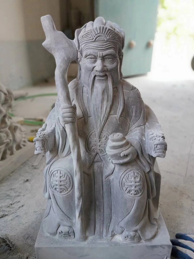 景观古代人物雕刻 石雕观音雕像 法制学校雕塑 厂家有现货
