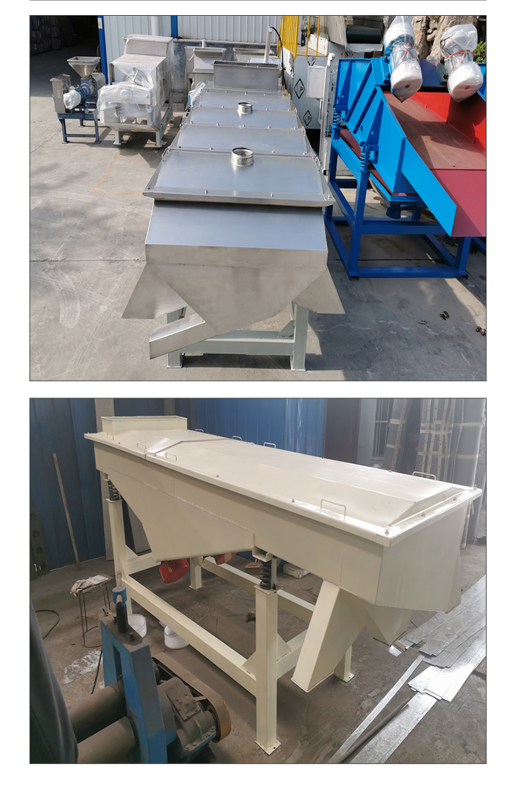 SZF linear vibrating screen two-layer linear vibrating screening equipment Tianzhong Machinery