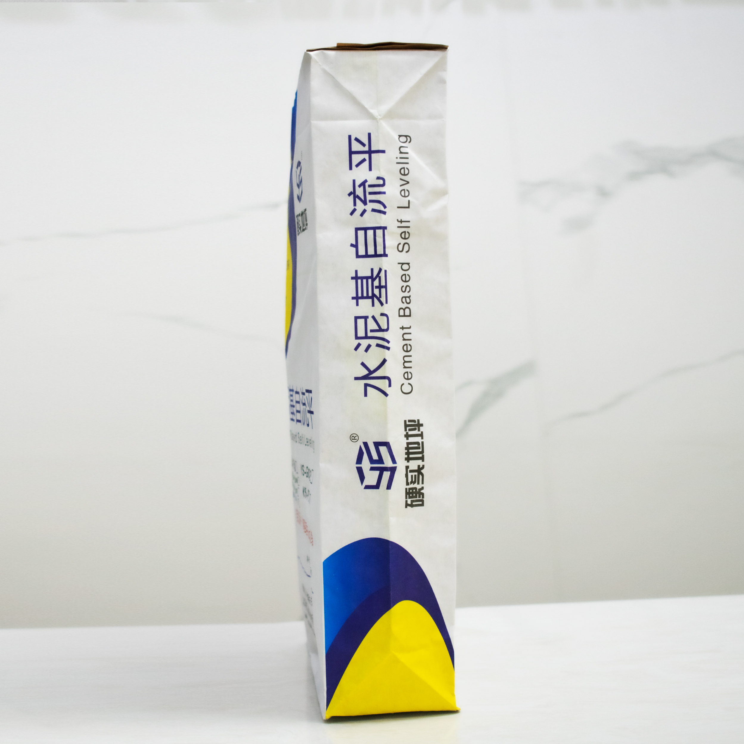 Hard and solid floor cement self flowing flat layer, ordinary high-strength ground mortar, high-strength