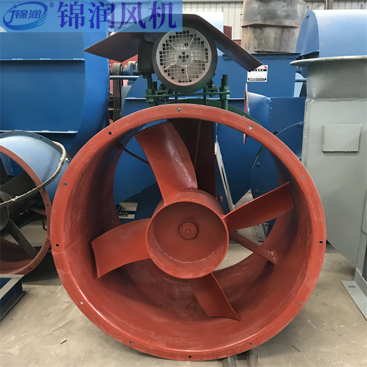 Jinrun GD30 anti-corrosion and explosion-proof axial flow fan, wet gas exhaust and supply fan for chemical breeding farm