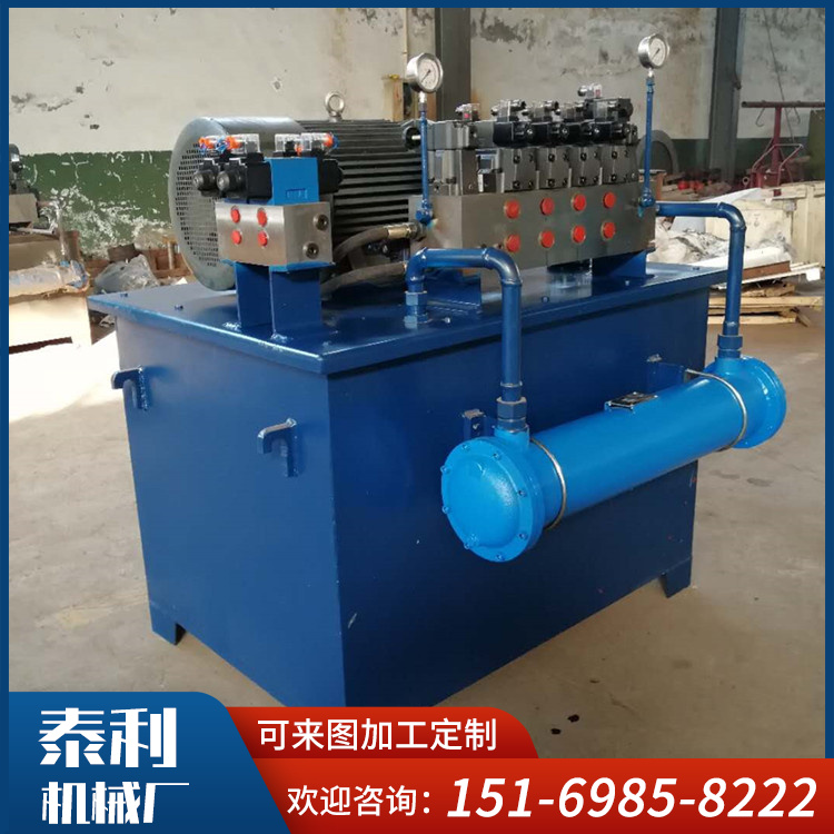 Taili Processing Customized Small Complete Hydraulic Pump Station Mobile Hydraulic Station Convenient to Carry