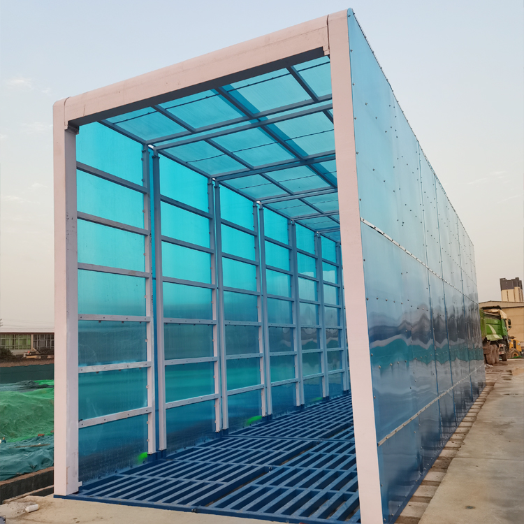 Fully enclosed construction site washing machine, customized vehicle washing, tire washing equipment, suitable for cement stations and commercial concrete stations in the factory area