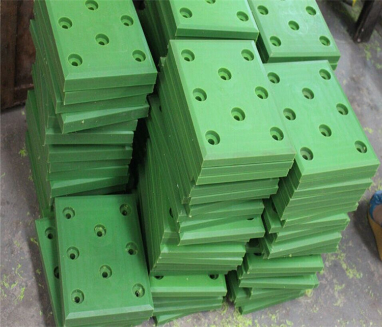 Lansheng Lightweight Nylon Plate Injection Molding Shaped Parts Lifting Coupling Green Oily Rare Earth Oily Plate