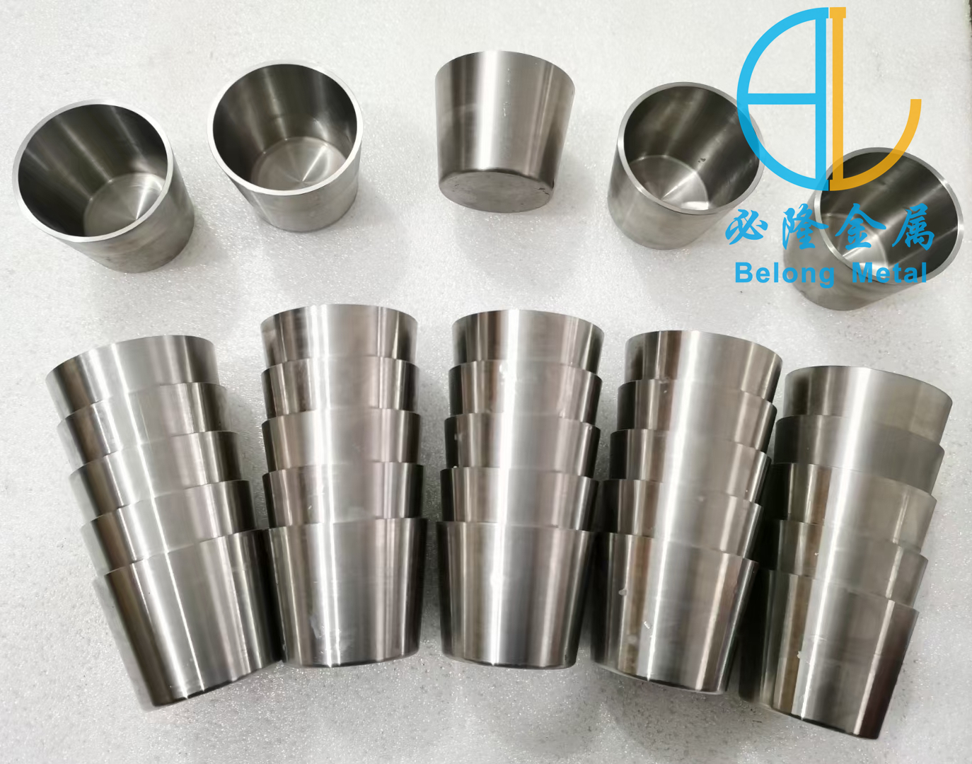 Zirconium crucible for laboratory use, copper crucible for evaporation coating, molybdenum crucible for glass melting furnace, customized tungsten crucible by manufacturer