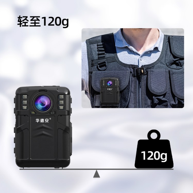 华德安DSJ-6H 32G记录仪高清红外夜视胸前佩戴小巧随身便携摄录机