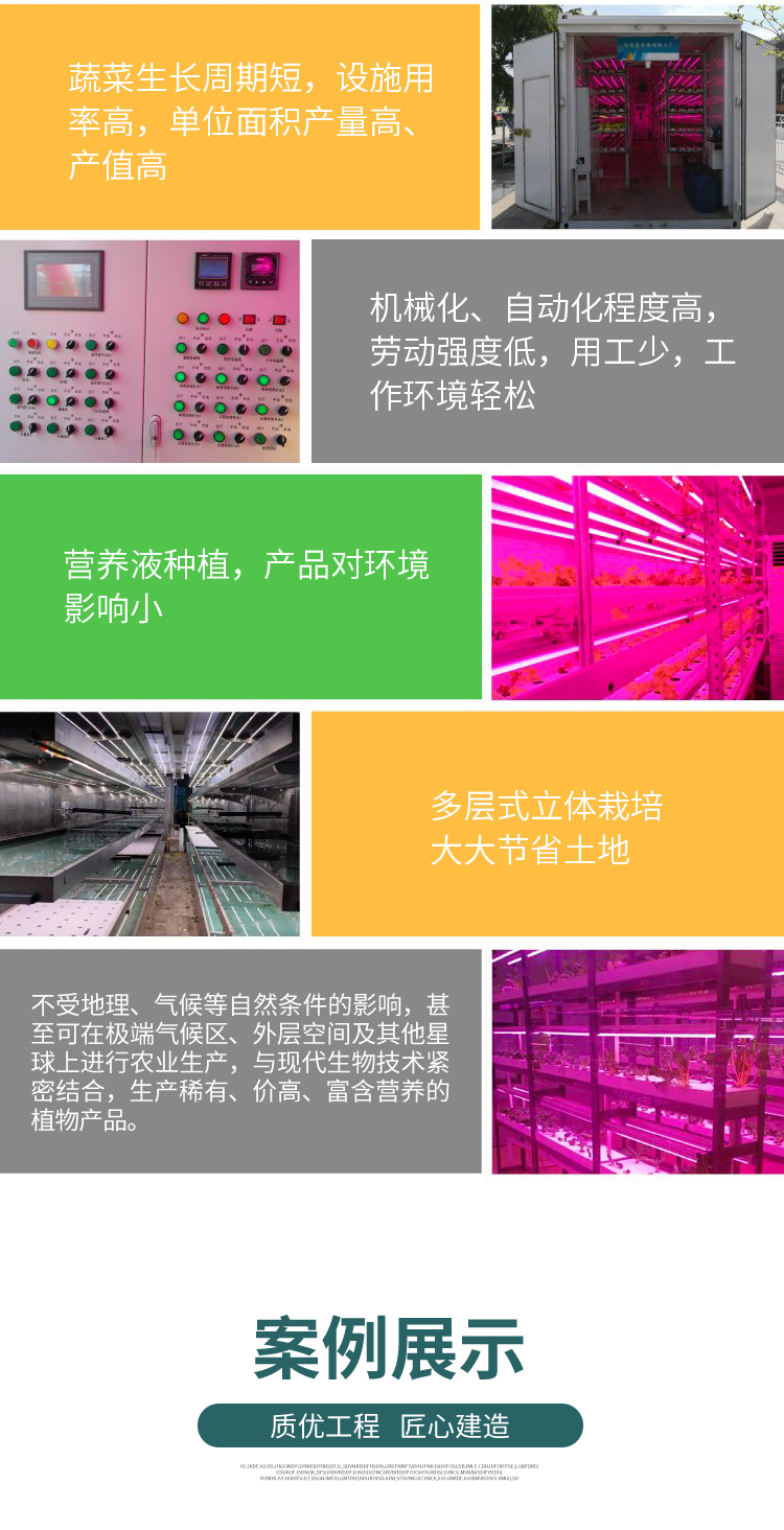 Customized multi-layer hydroponic planting system for intelligent planting of vegetables on balconies of plant factory equipment