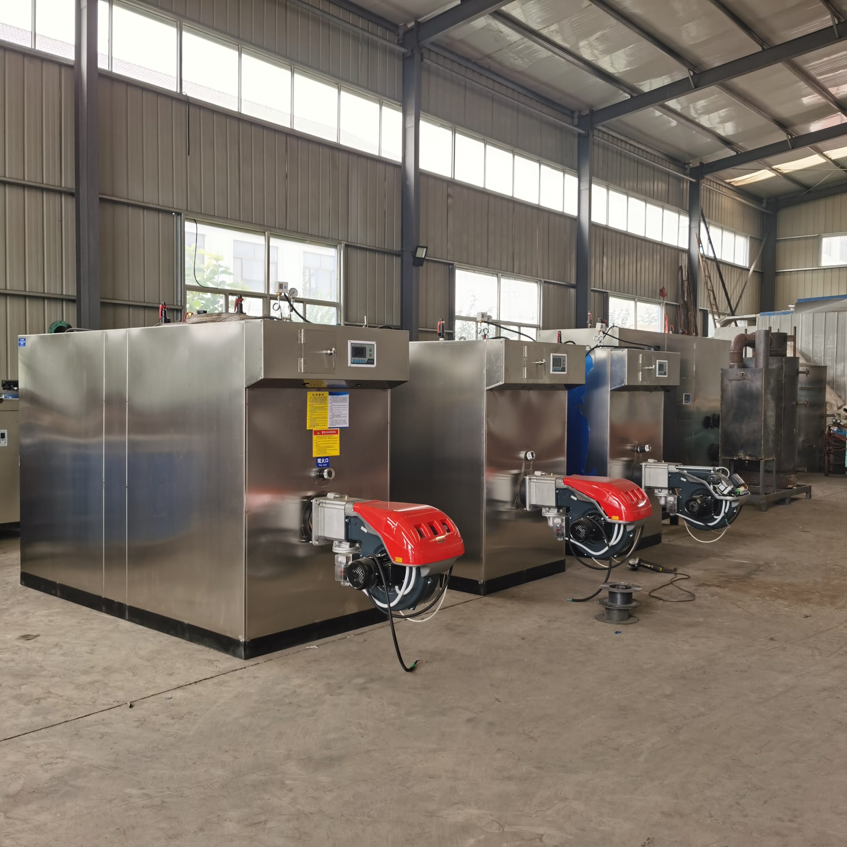 Oil and gas steam generator, fully automatic heat source, integrated steam equipment, 1000KG heating boiler