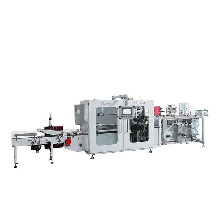 Wangpai Mechanical Intelligent Fully Automatic Cotton Soft Towel Barrel Film PE Film Packaging Machine Bag Setting Machine