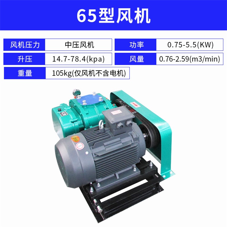 Three leaf Roots blower special accessories Roots blower complete machine accessories Impeller customized safety valve, one-way valve, etc