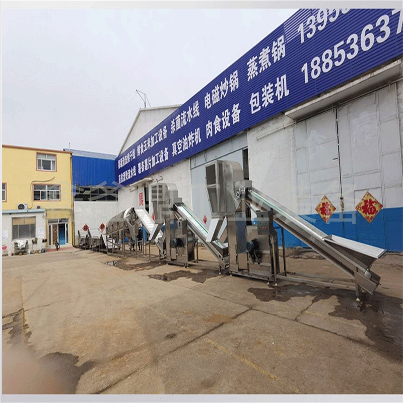 Spot sour bean cleaning machine, customized tea cleaning equipment, pickled vegetable processing and production line