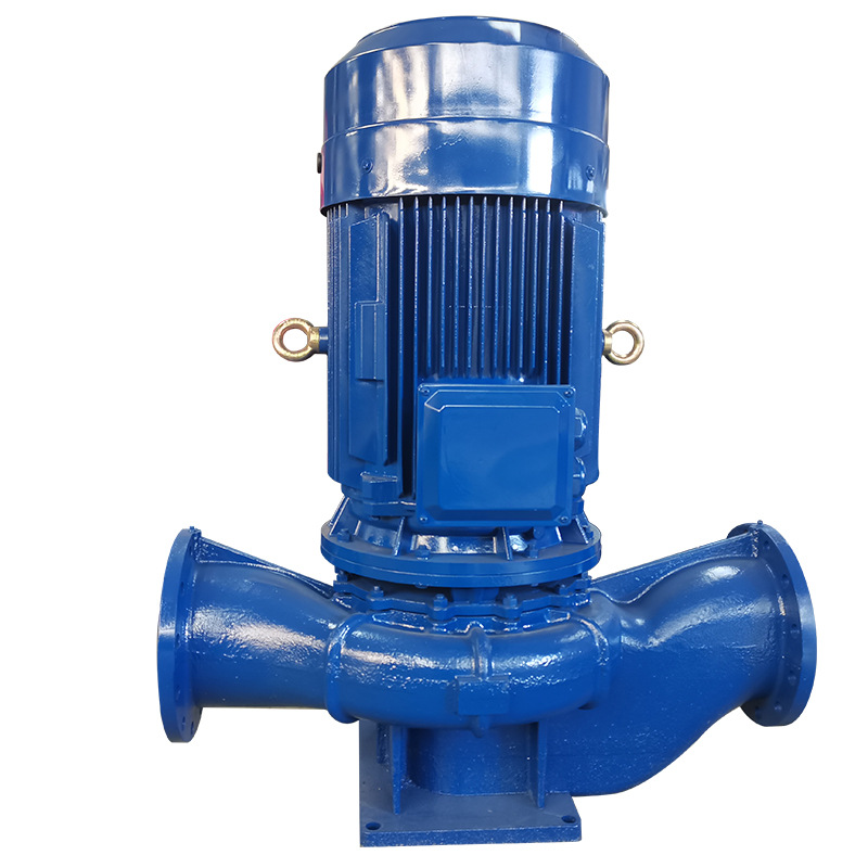 ISG vertical pipeline pump, high-rise pressurized circulating pipeline centrifugal pump, small horizontal pipeline cold and hot water circulating pump