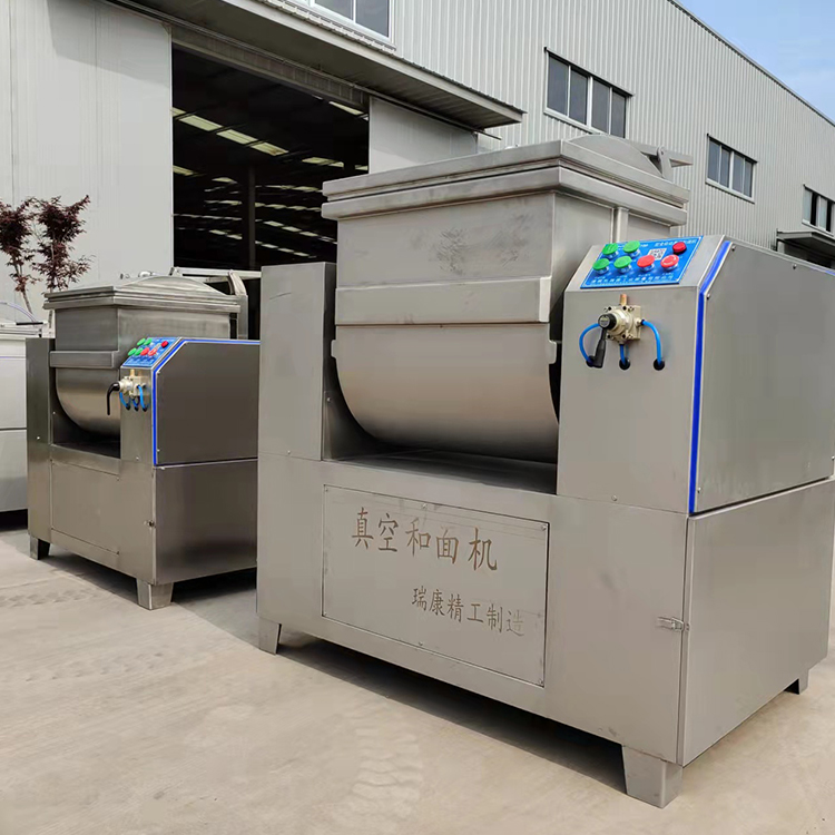 Ruikang 50KG Vacuum Noodle Mixing Machine Manufacturer of Dumplings, Noodles, Stewed Noodles, and Mixers