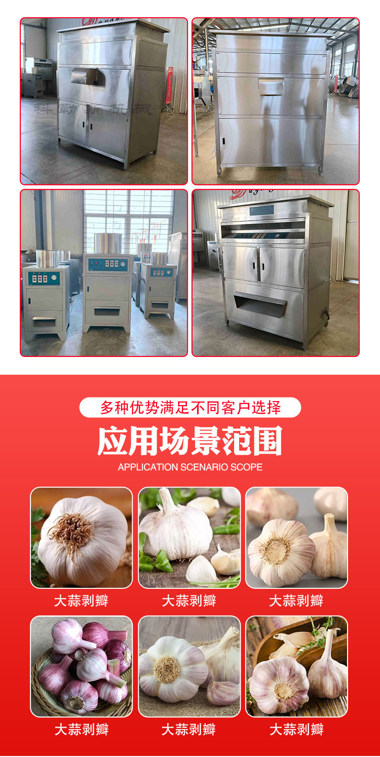 Kohler Machinery ST600 Garlic Peeling Machine Garlic Peeling Machine for Garlic Rice Processing Plant