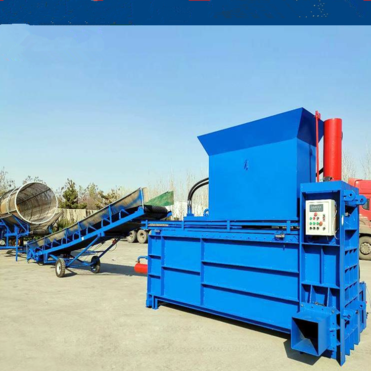 Waste garbage compactor, mugwort compactor, bagging machine, straw crushing and bagging machine, carbon equipment