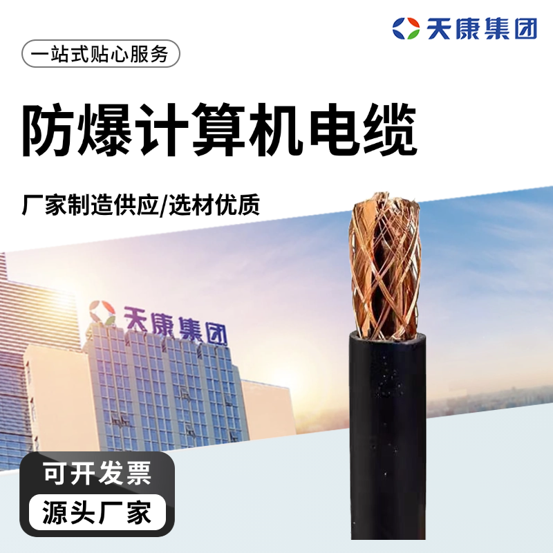 天康 M 防爆计算机电缆 额定温度60℃ 实力厂家 经久耐用