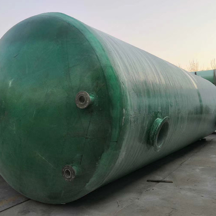 Shao'an Environmental Protection Fiberglass Fire Protection Tank Vertical Transport Tank Horizontal Chemical Hydrochloric Acid Storage Tank Support Customization