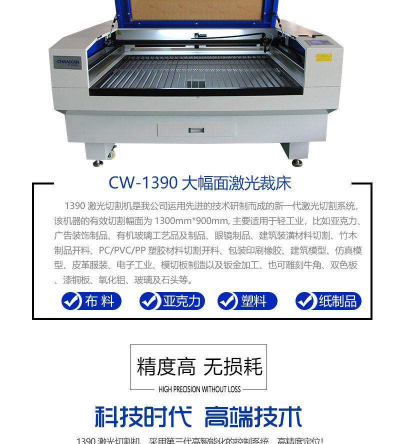 ABS/PP/nylon/PA engineering plastic double-head laser cutting polyester fiber board sound-absorbing board laser cutting machine