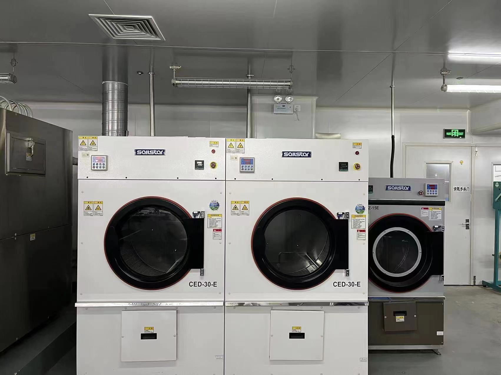 National recycling of second-hand 100 metric tons of steam heating and drying machine, suitable for enterprise units, towel and linen washing machine