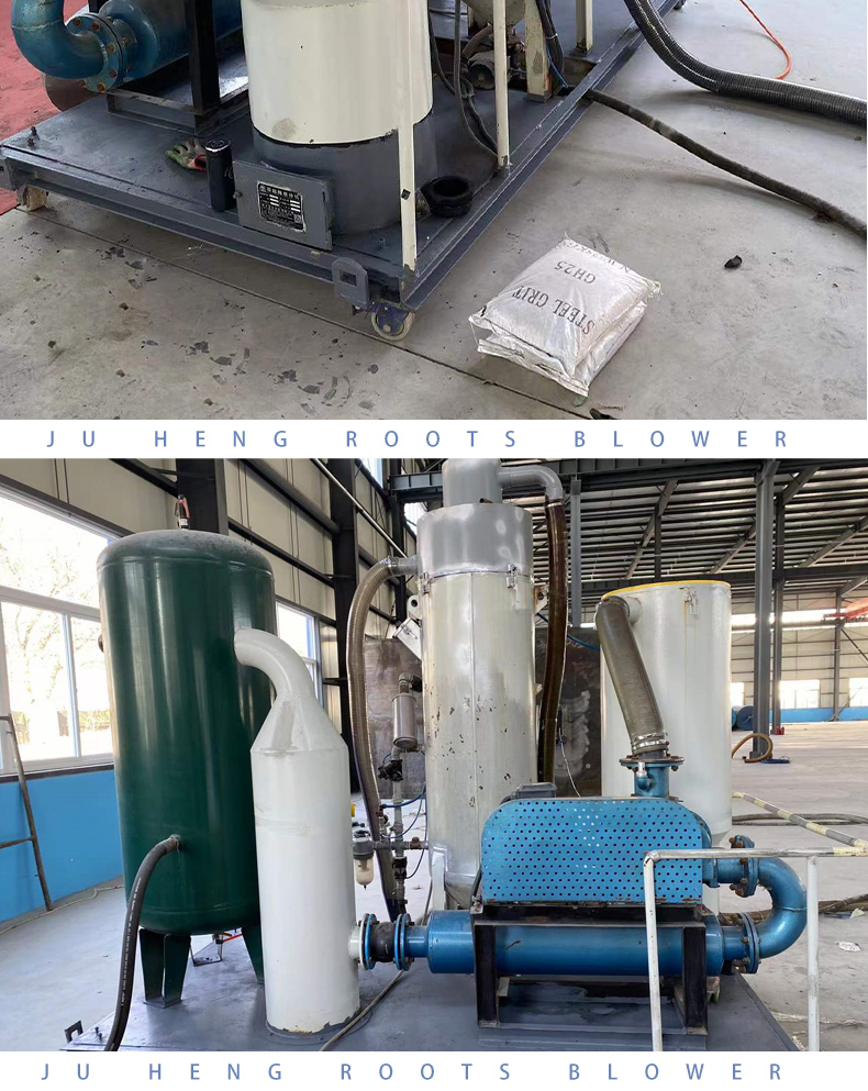 Juheng Environmental Protection Chemical Industry Dense Roots Fan Vacuum Pump Selection High Pressure Fan Source Factory